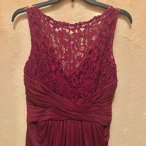 David’s Bridal Bridesmaid Dress